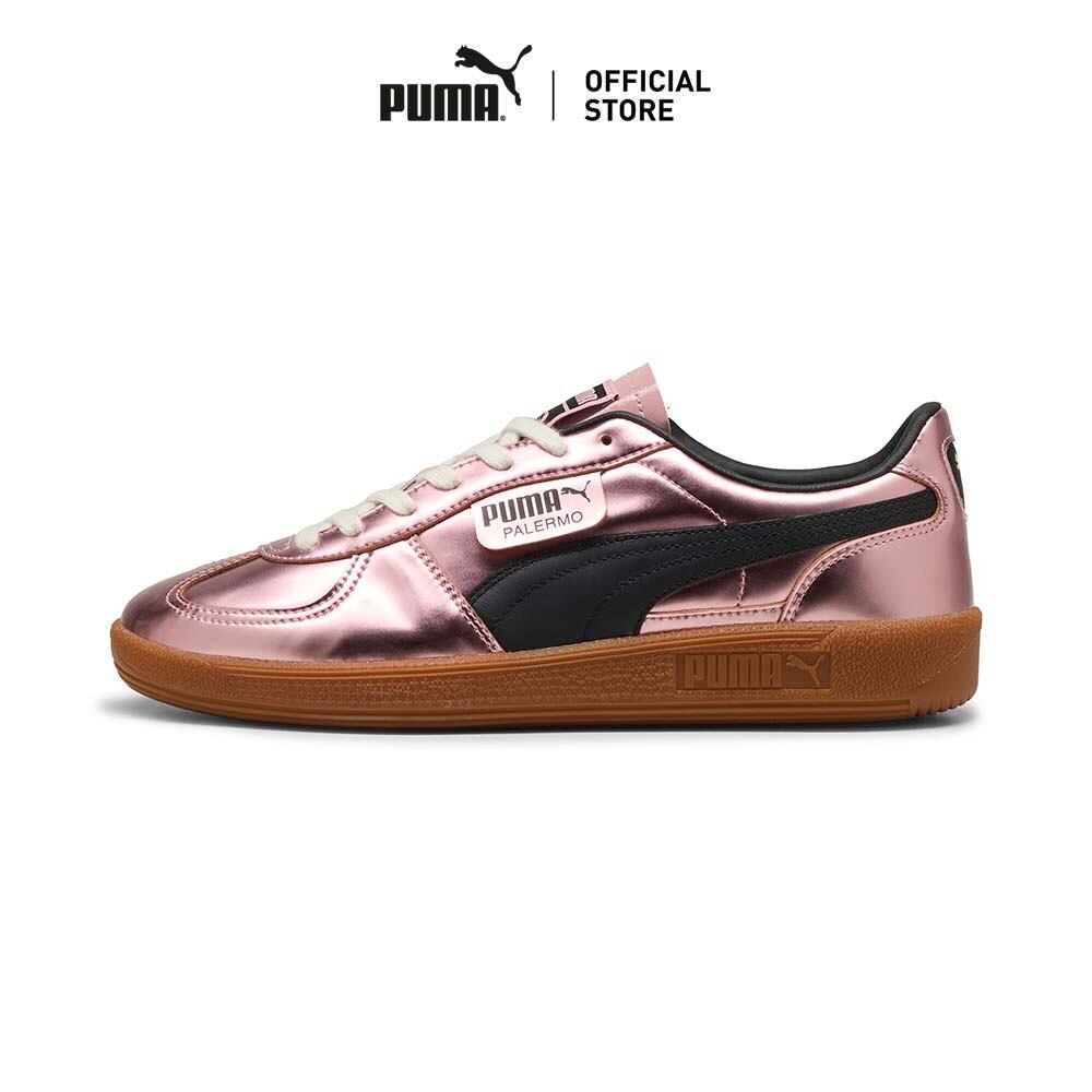 PUMA PRIME/SELECT - PUMA x PALERMO F.C. รองเท้าผ้าใบ Metallic Palermo สีชมพู - 40107701