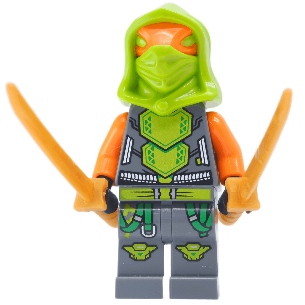มินิฟิกเกอร์ ตัวต่อ ของแท้ Frak New 2025 จากชุด 71844 Ninja Combat Vehicle | minifigure ninjago | pl