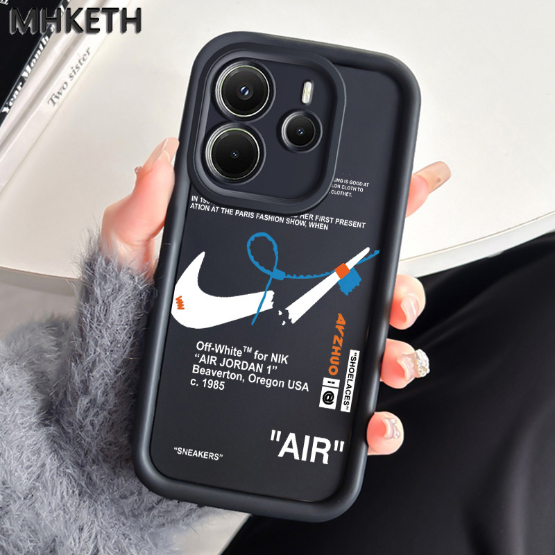MHKEID เคสสำหรับ Xiaomi Redmi Note 14 4G Note 14 Pro Plus 5G POCO X7 5G X7 Pro 5G เคสโทรศัพท์แบรนด์อินเทรนด์