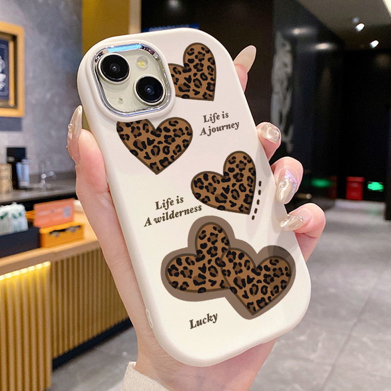 เคสสำหรับ Xiaomi Redmi A3 A3X POCO C61 เคสโทรศัพท์เสือดาวรูปหัวใจกันกระแทกกลมและอ้วน ราคา ถูกที่สุด ดีลบีเคเค แกลเลอรีภาพที่ 6