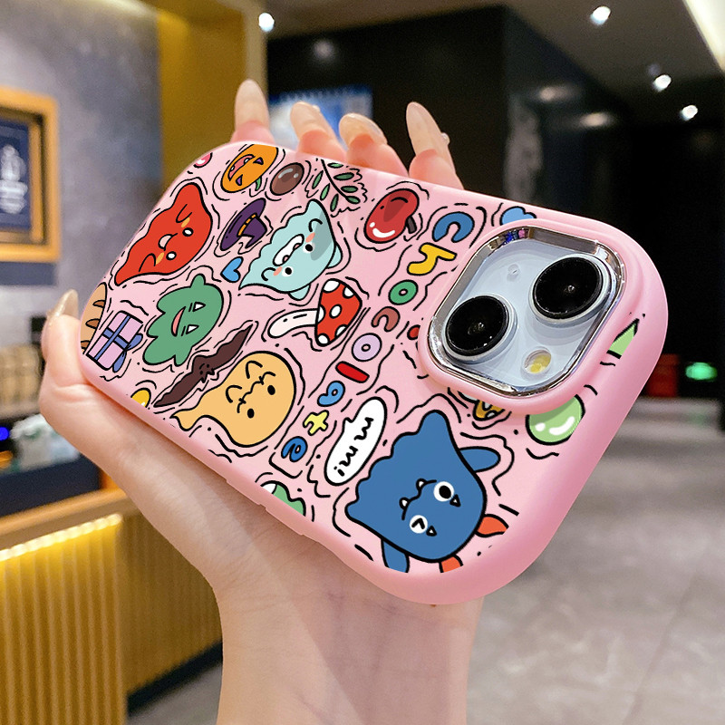 เคสสำหรับ Xiaomi Redmi A1+ A2+ A1 Plus A2 Plus เคสโทรศัพท์ผีสุนัขกันกระแทกกลมและอ้วน - รูปที่ 6