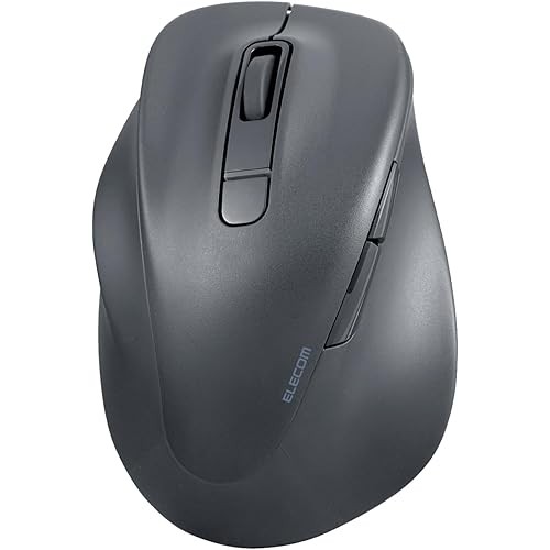 Elecom Mouse Wireless Quiet Bluetooth EX-G 2023 Model for Left Hand XL Size 5 Buttons Multi-pairing 