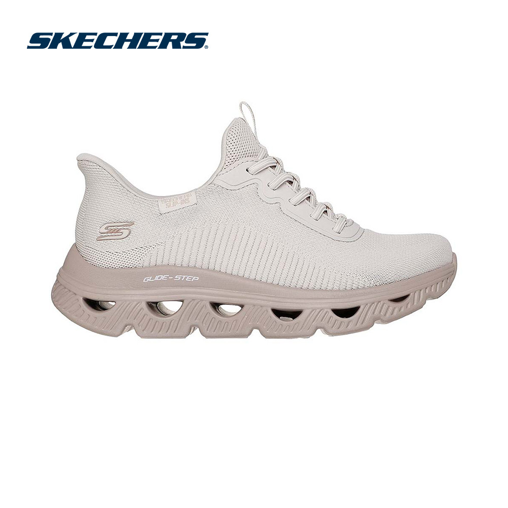 Skechers สเก็ตเชอร์ส รองเท้าผู้หญิง Women Bobs Arc Waves Bobs Sport Shoes - 117629-NAT - Memory Foam