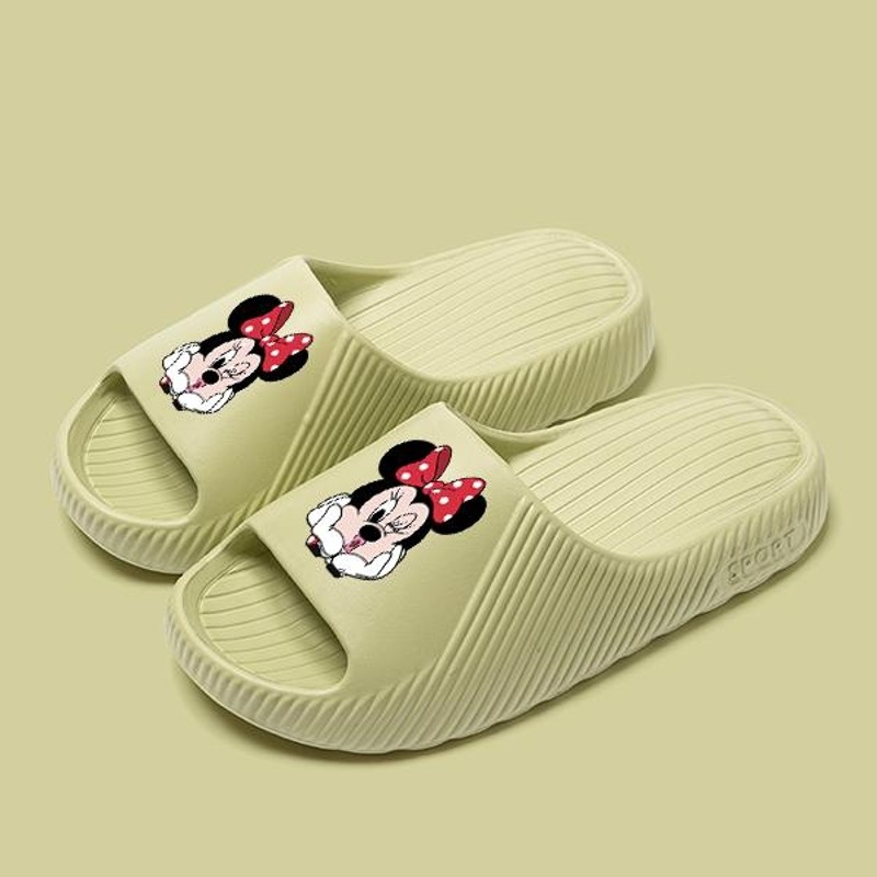 Attitude3 มิกกี้เมาส์ รองเท้าแตะ กันลื่น รองเท้าชายหาด มี 4 สีให้เลือก สำหรับผู้ชายและผู้หญิง1751536530788 - รูปที่ 5