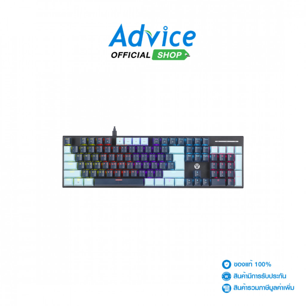 FANTECH KEYBOARD (คีย์บอร์ด) MK889S NAB - RED-SWITCH - A0168125