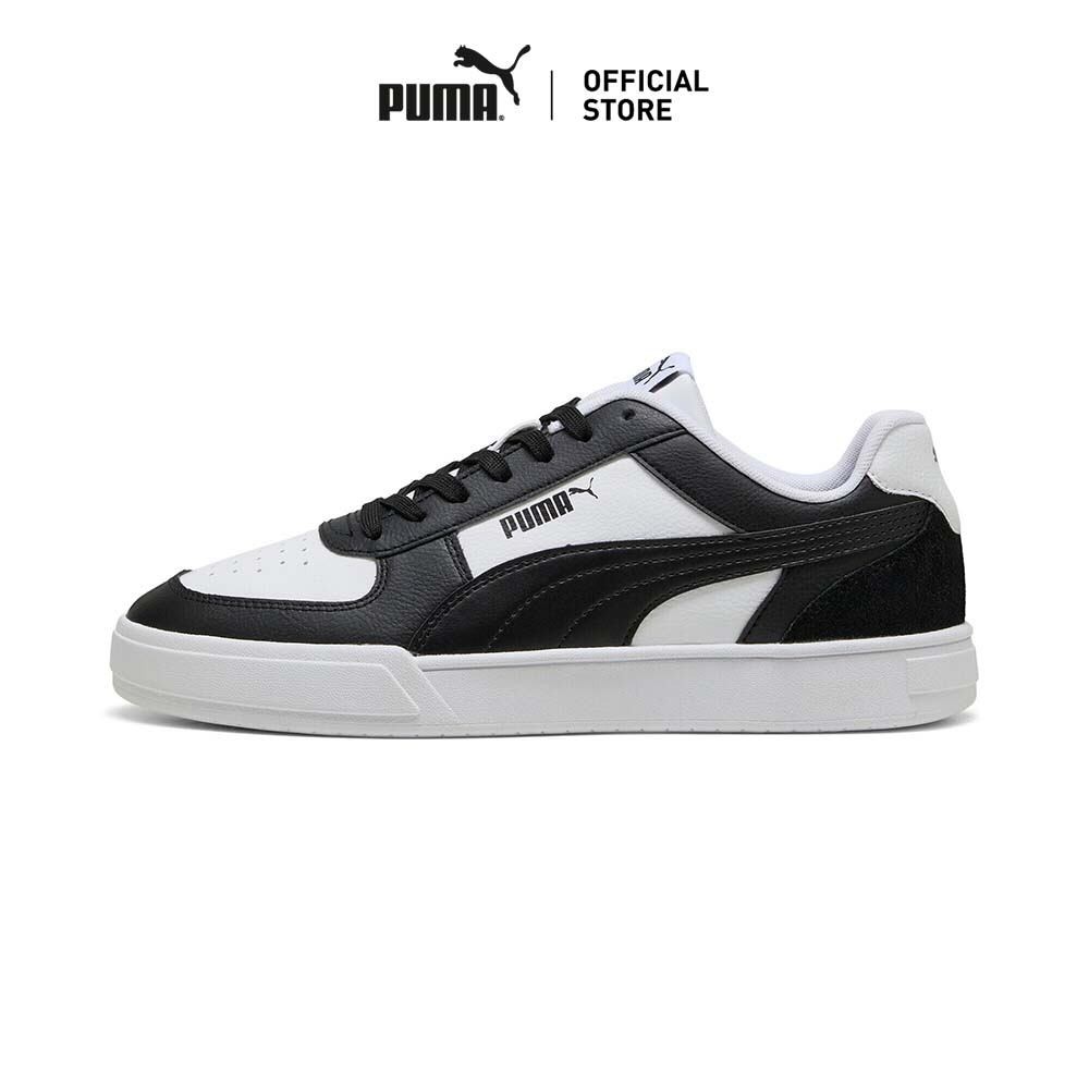 PUMA Basics รองเท้าผ้าใบ Caven Mix Unisex สีขาว - 39939803
