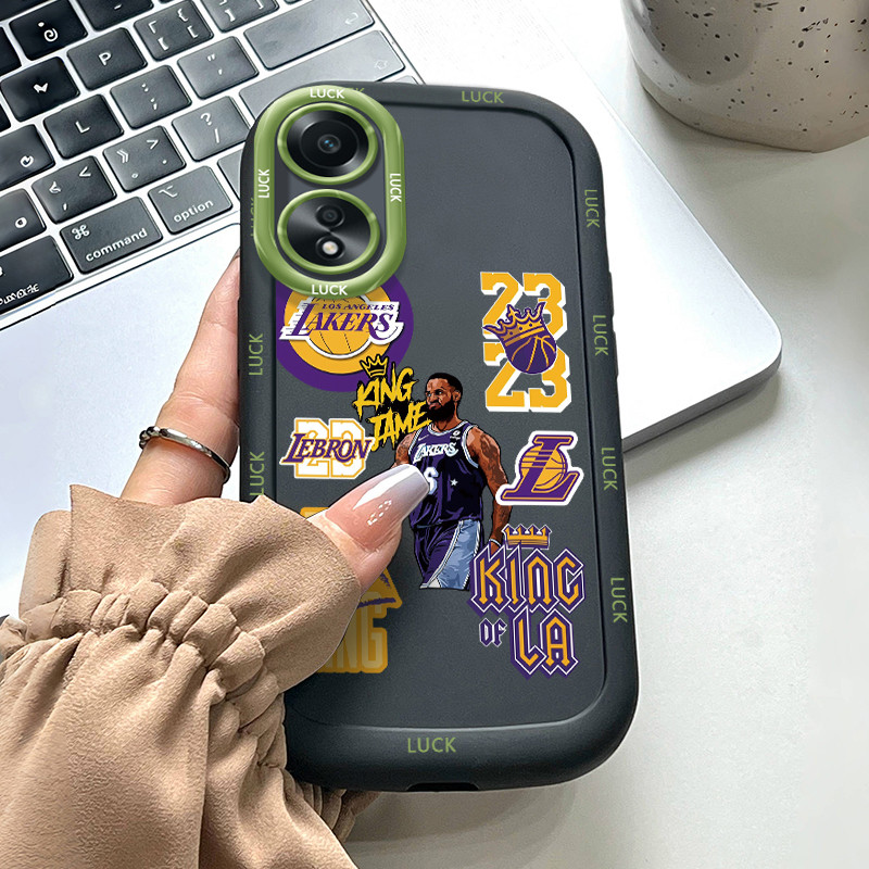 เคสสำหรับ OPPO A58 4G A58 5G A58X 5G A78 5G A1X 5G A2X 5G เคสโทรศัพท์ดาราบาสเก็ตบอลกันกระแทก