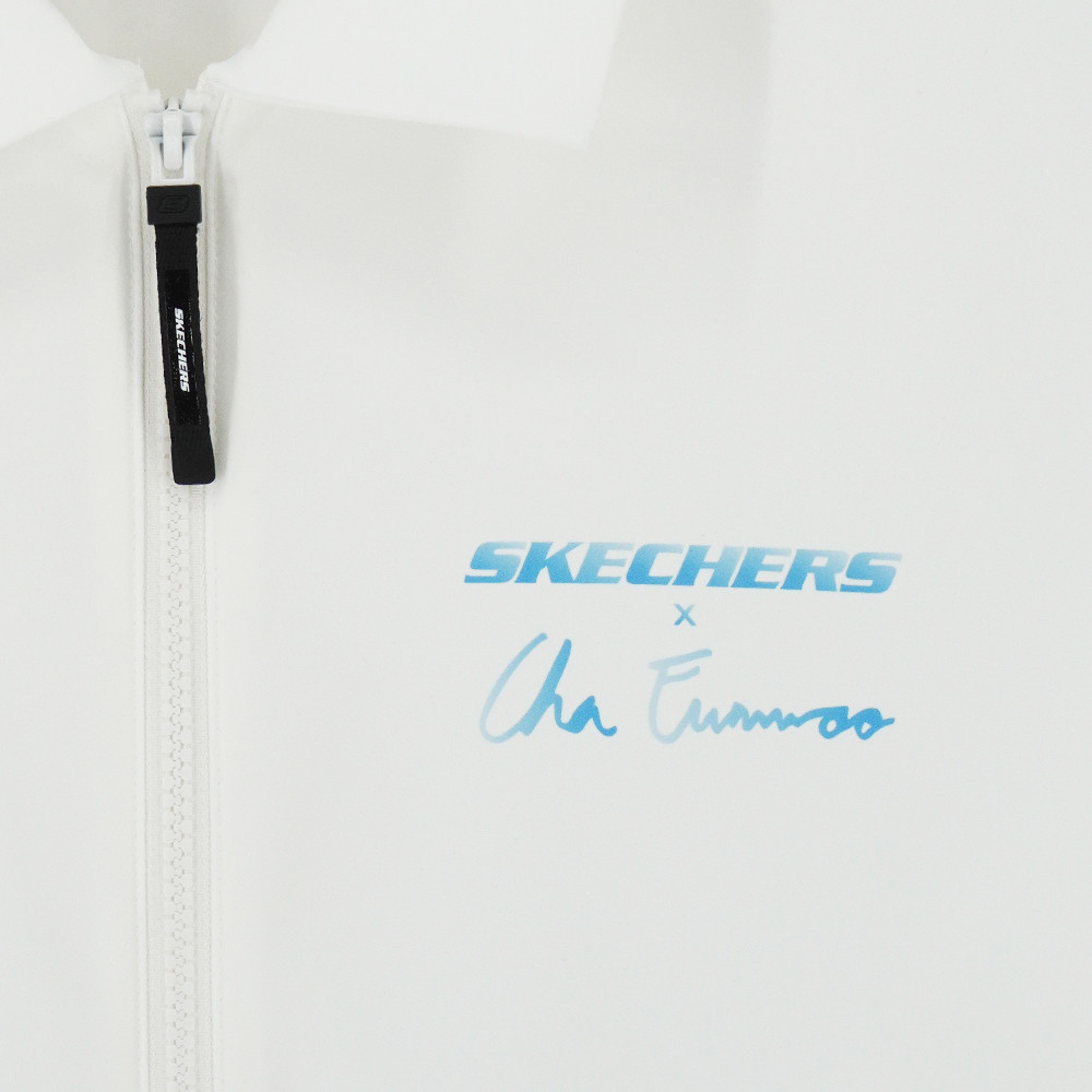 Skechers สเก็ตเชอร์ส เสื้อแจ็คเก็ตยูนิเซ็กส์ Unisex SKECHERS X CHA EUN WOO Jacket Apparel - SL225U589-00QF — صورة 6