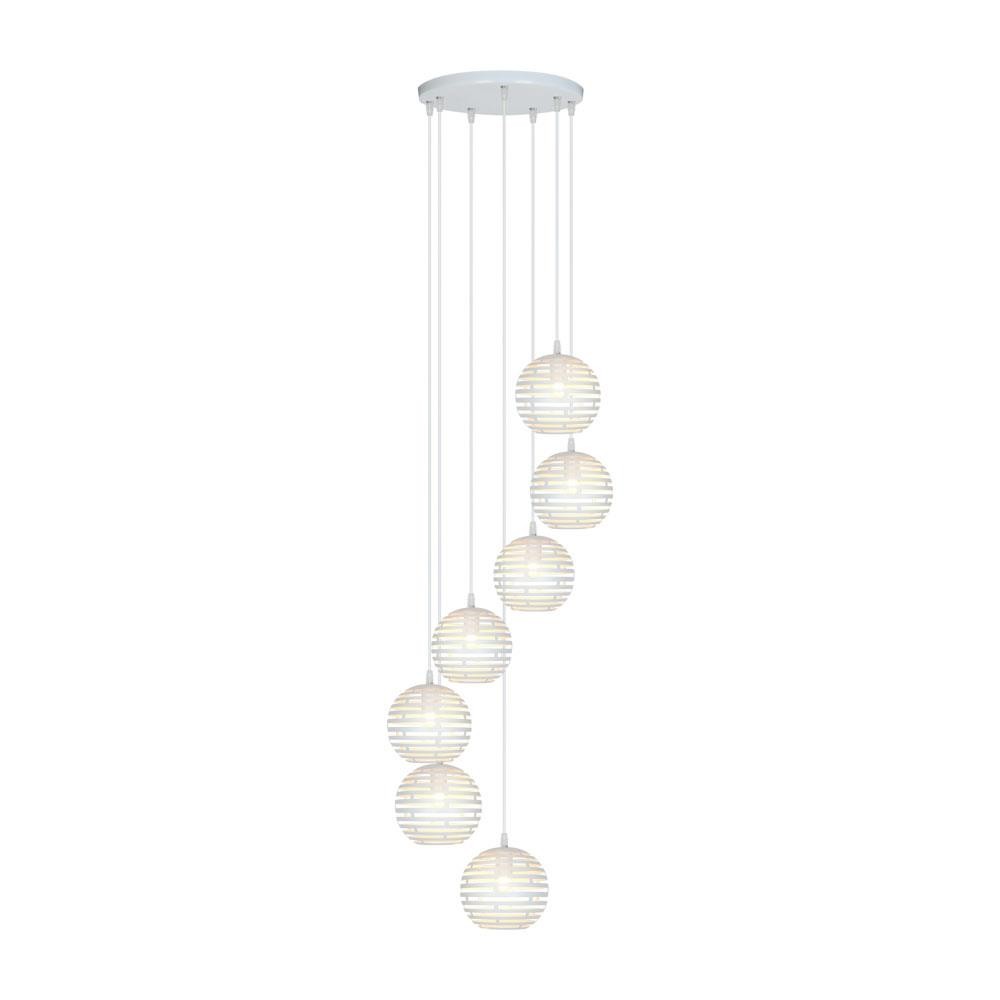 LUMAX ไฟช่อ 01-02938 สีขาว 7 หัว จัดส่งโดย HomePro