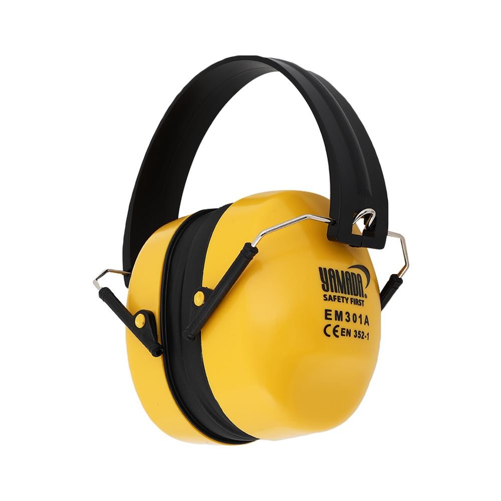 HomePro ที่ครอบหูแบบพับได้  EAR MUFF EM301A สีเหลือง แบรนด์ YAMADA