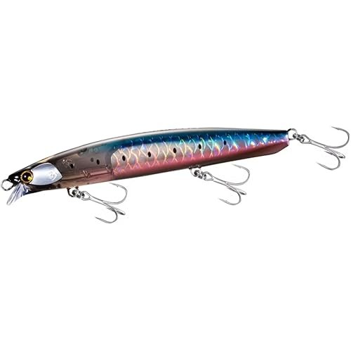 SHIMANO ทรายร้อน Flounder Minnow SR 130F/FB XF-113U 013A ปลาซาร์ดีนสีเข้ม
