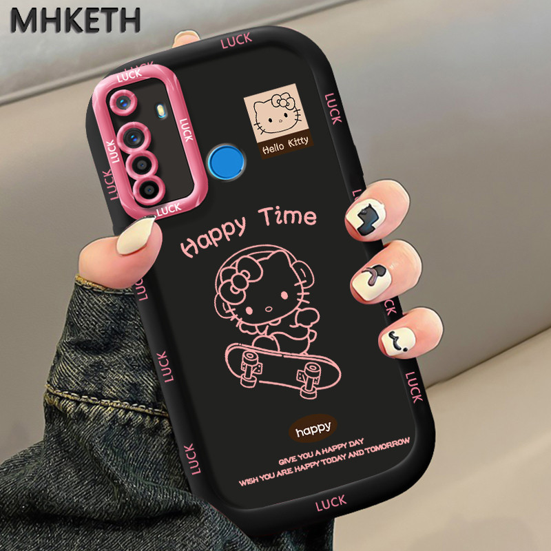 MHKETH เคสสำหรับ Realme 5 5i 5s 6i C3 C3i เคสโทรศัพท์ซิลิโคนออกแบบเองใหม่