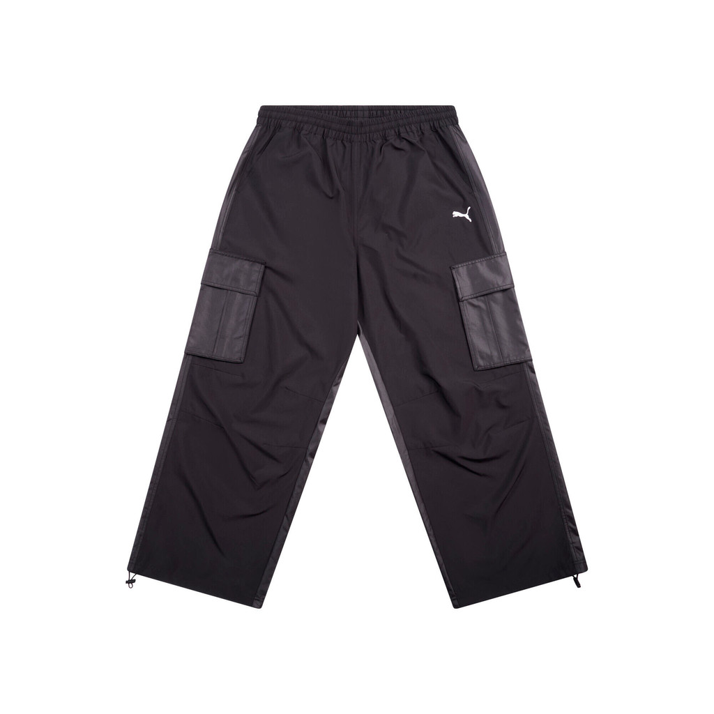 PUMA بنطلون كارغو رجالي Wardrobe Essentials — أسود — صورة 2