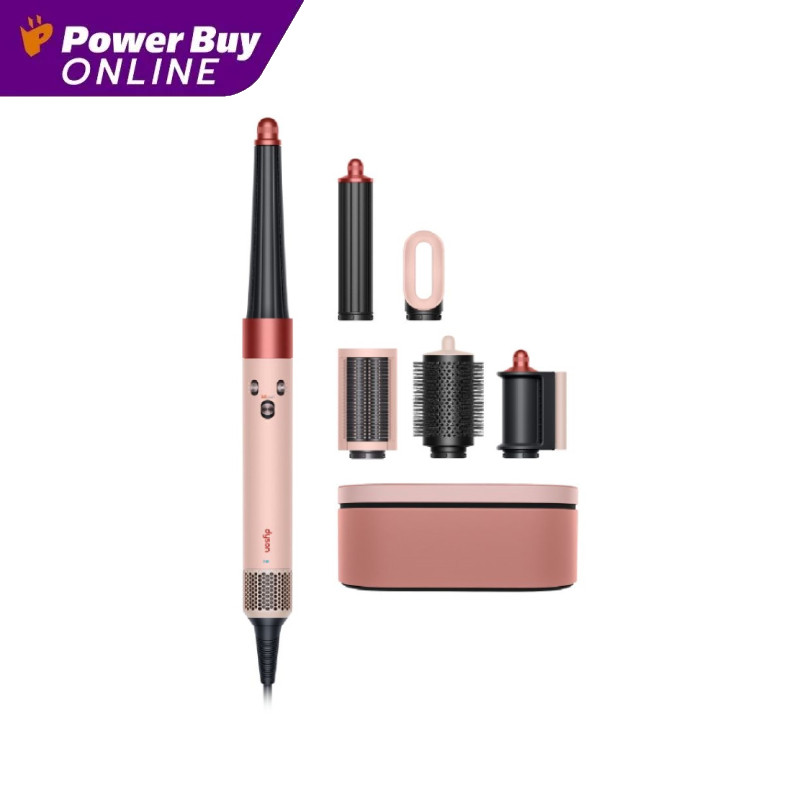 Dyson Airwrap i.d. อุปกรณ์เป่าผมและจัดแต่งทรง (1300 วัตต์, สีซากุระ เชอร์รี่) รุ่น HS08