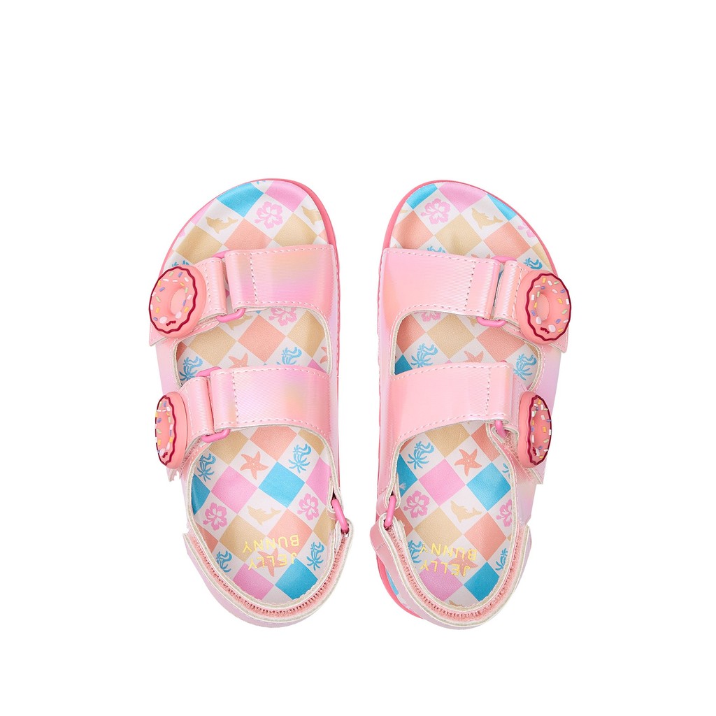 JELLY BUNNY รองเท้าแตะแพลตฟอร์มสำหรับเด็กผู้หญิง MINI SPORT ROBIN รุ่น B25WKSI012 - รูปที่ 3