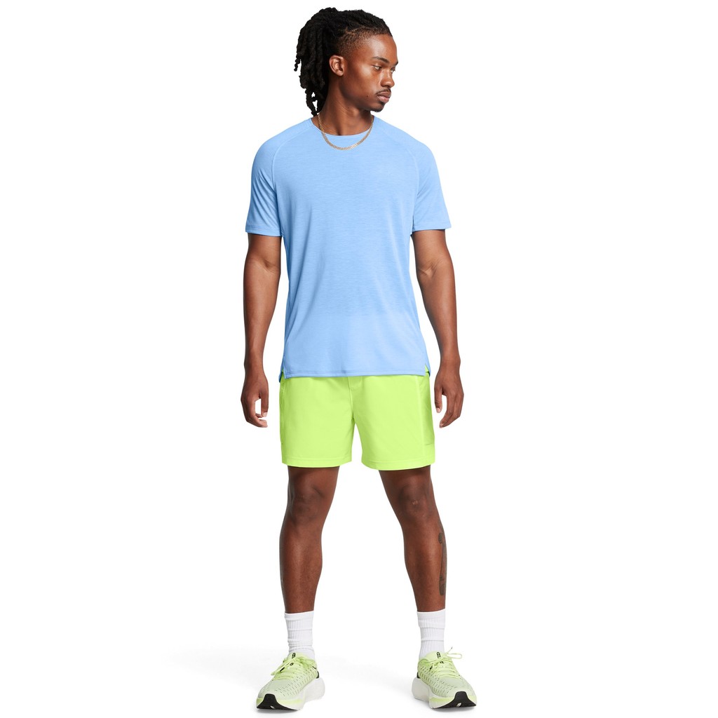 Under Armour กางเกงขาสั้น UA Launch Trail 5” สำหรับผู้ชาย — صورة 4
