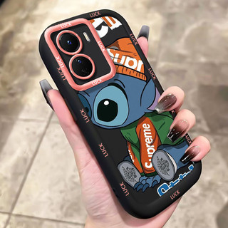 เคสสำหรับ VIVO Y16 Y35 5G Y56 5G Y02s เคสโทรศัพท์ตะเข็บน่ารักกันกระแทกป้องกันการตก