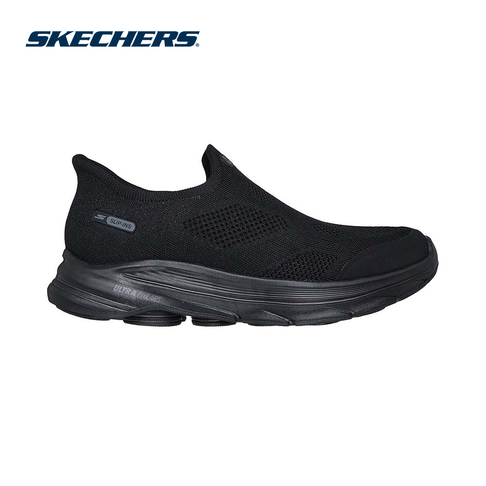 Skechers สเก็ตเชอร์ส รองเท้าผู้ชาย Men Slip-Ins GOwalk 8 Pelayo Walking Shoes - 216784-BBK Air-Coole