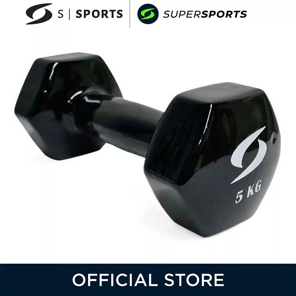 S SPORTS DB05HS ดัมเบล 6 เหลี่ยม 5 กก.