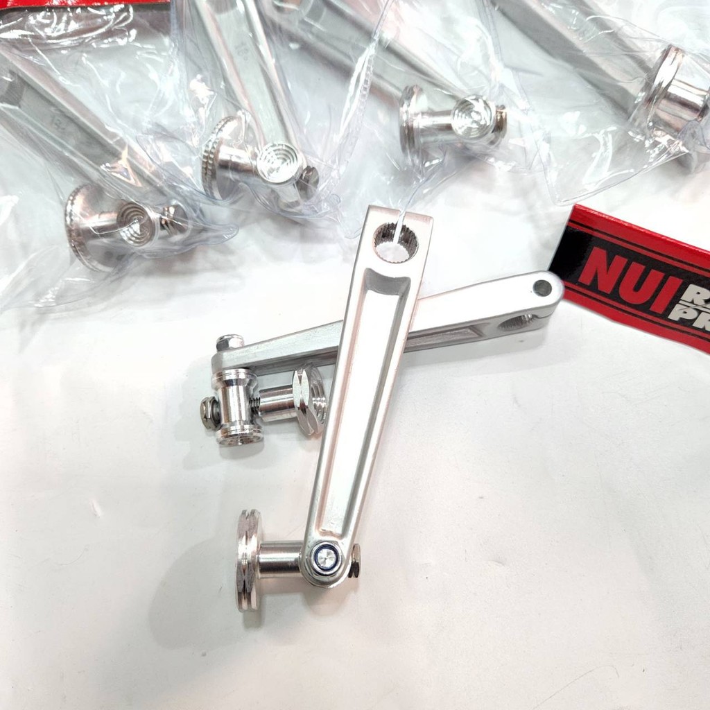 NUI มือลิง SUZUKI งานCNC เวฟ110i , เวฟ125 , ซุปเปอร์คัพ หนุ่ยเรสซิ่ง ***แท้*** 1 อันQTT100SAJA