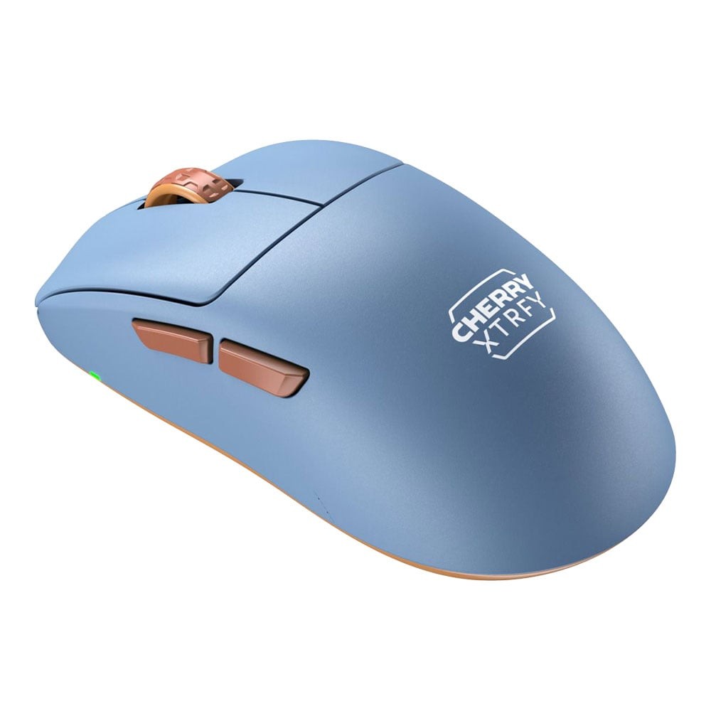เมาส์สำหรับเล่นเกม WIRELESS MOUSE (เมาส์ไร้สาย) CHERRY XTRFY M68 (BLUE)