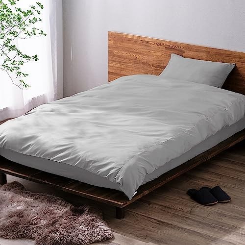 IRIS OHYAMA IRIS OHYAMA ผ้านวมเหมือนโรงแรมแบบมั่นคงกึ่งคู่เคลือบริ้วรอยสําหรับ...