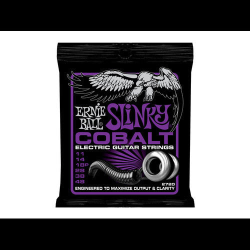ERNIE BALL ERNIE BALL 2720 สายกีตาร์ไฟฟ้า 11-48 COBALT POWER SLINKY
