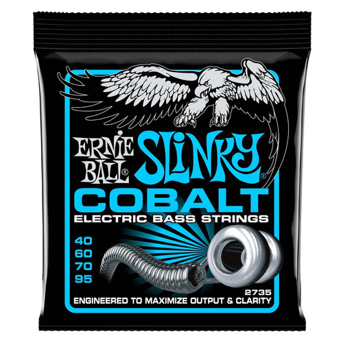 ERNIE BALL ERNIE BALL 2735 Bass String 40-95 COBALT EXTRA SLINKY
