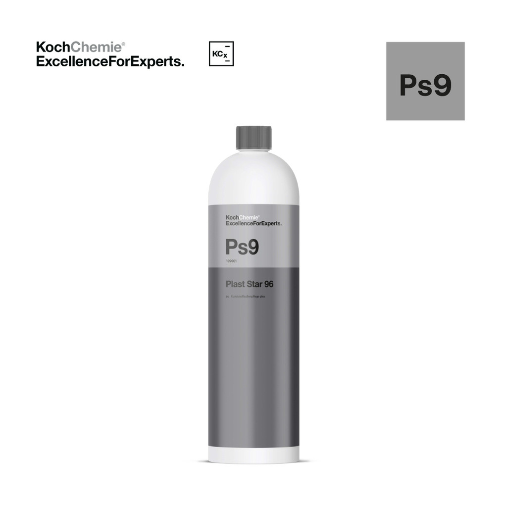 Koch Chemie Plast Star Silicone-Oil Free (PS9) - ซิลิโคนแว๊กซ์สำหรับเคลือบยาง และพลาสติกภายนอก ขนาด 