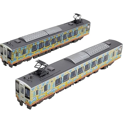 Tomytec คอลเลกชันรถไฟเหล็ก Hokutsu Express Hk100-101/102 Echigo-Tsumari Art เทศกาลห่อรถไฟ Daichi...
