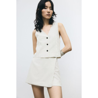 H&M(เอชแอนด์เอ็ม) กระโปรงสั้นแบบ Wrap Skort ผู้หญิง 1288135