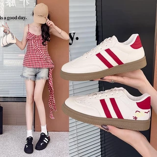 JSNB ส่งฟรี รองเท้าผ้าใบแฟชั่น ไซส์ 27-42 รองเท้าผ้าใบ สไตล์เกาหลี วัสดุคุณภาพดี ระบายอากาศ [LN321]