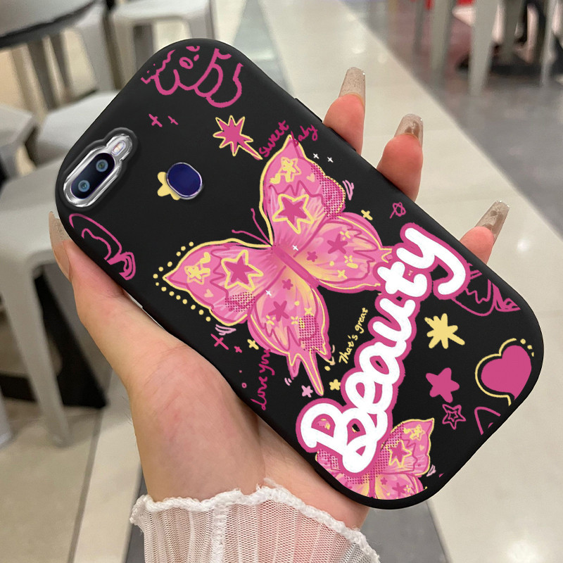 เคสสำหรับ OPPO F9 Pro A7X A9 2019 A9X Realme 2 Pro Realme U1 เคสโทรศัพท์ผีเสื้อกันกระแทก