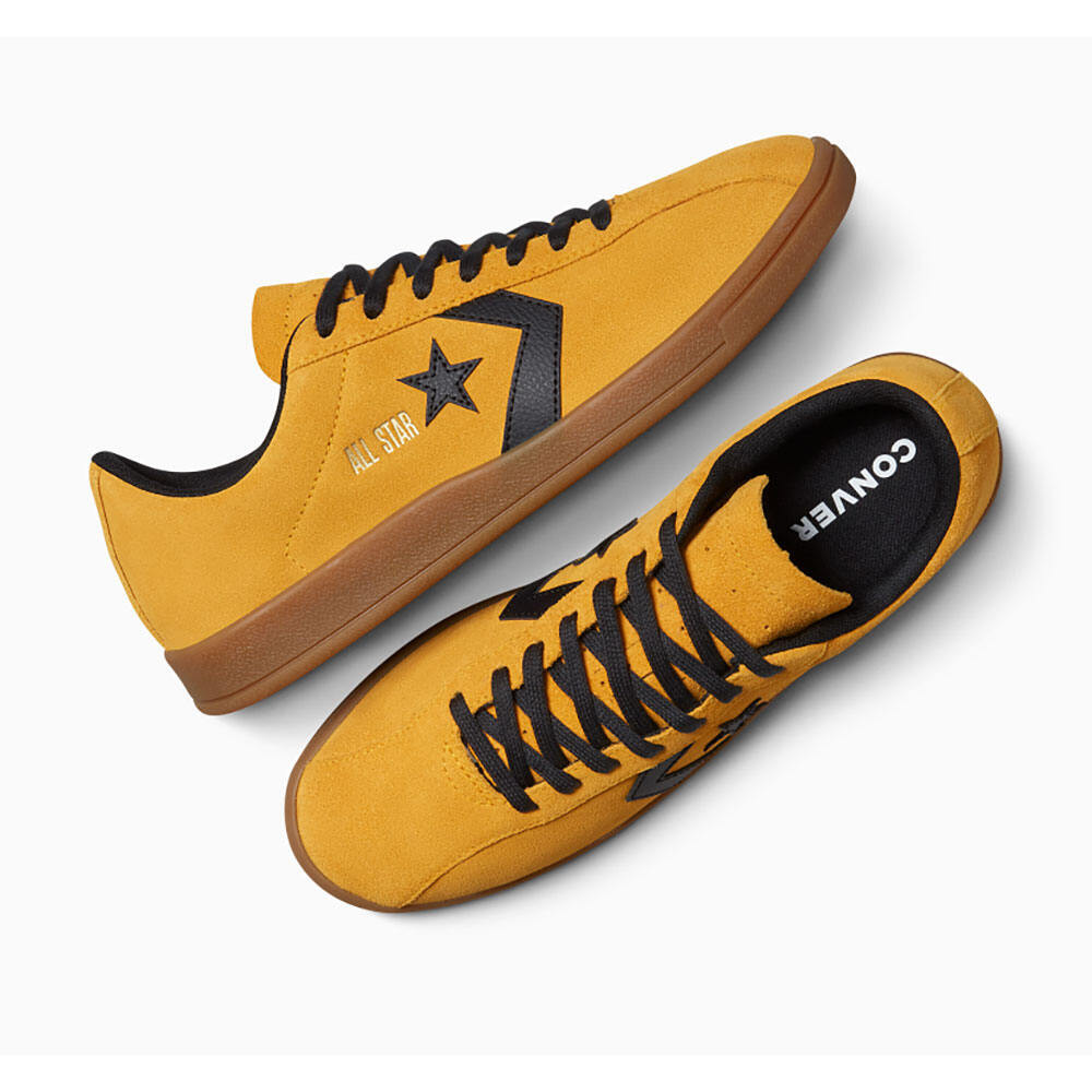 CONVERSE รองเท้าลำลอง ALL STAR CLASSIC TRAINER SEASONAL COLOR SUEDE OX YELLOW ผู้ชาย A15621CM_F5YLXX - รูปที่ 3