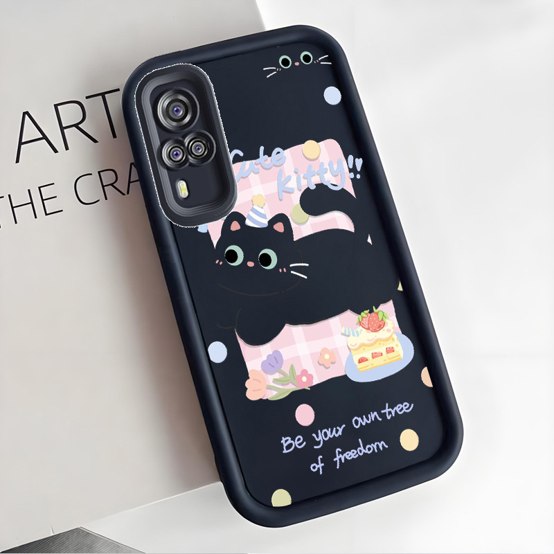 เคสสำหรับ VIVO Y51 2020 Y51A 2020 Y31 2020 Y53s Y33 เคสแมว