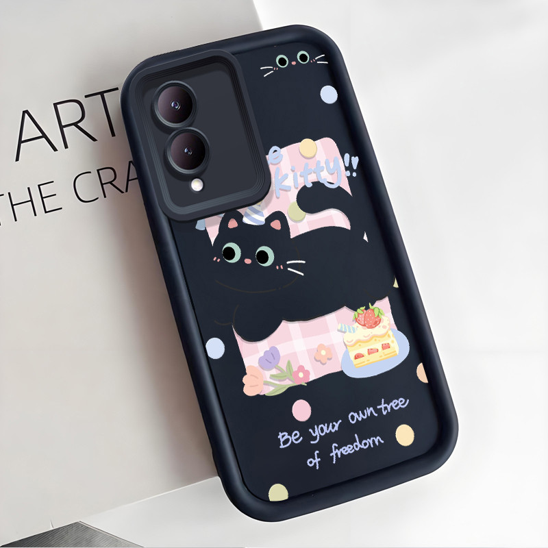 เคสสำหรับ VIVO Y17S Y36i G2 Y28 5G เคสแมว