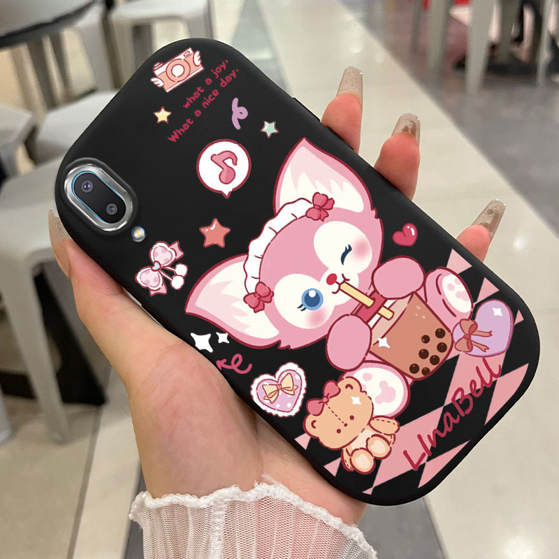 เคสสำหรับ Samsung Galaxy A02 M02 เคสโทรศัพท์จิ้งจอกกระต่ายกันกระแทกกลมและอ้วน