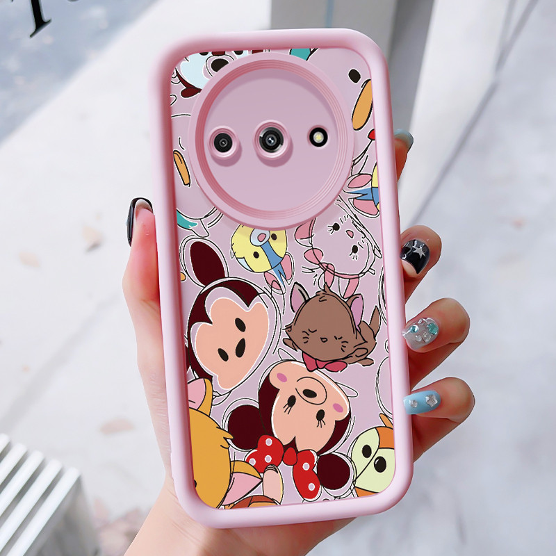 เคสสำหรับ Xiaomi Redmi A3 A3X POCO C61 เคสโทรศัพท์สัตว์น่ารักซิลิโคนกันกระแทก