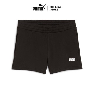 PUMA Basics กางเกงขาสั้น Essentials 4 นิ้ว โลโก้เล็กสำหรับผู…