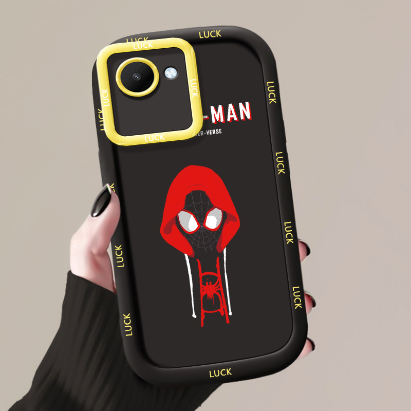 เคสสำหรับ Realme C30 C30s Narzo 50i Prime เคสโทรศัพท์ฮีโร่อนิเมะกันกระแทกป้องกันการตก - รูปที่ 2