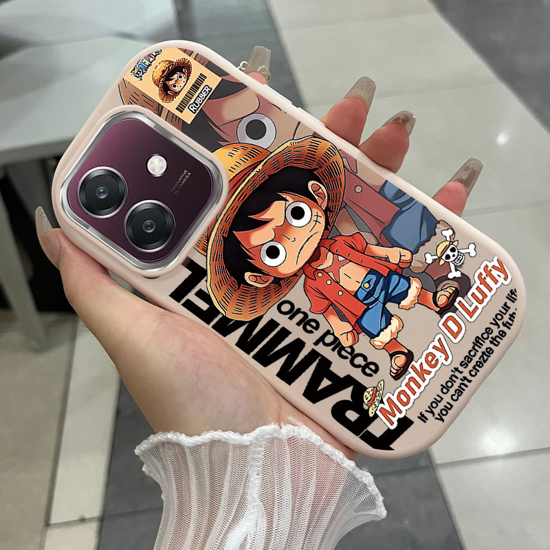 เคสสำหรับ OPPO A3 2024 A3 5G A3X 4G A3X 5G A3 Pro 5G เคสโทรศัพท์อะนิเมะนําชายกันกระแทกกลมและอ้วน