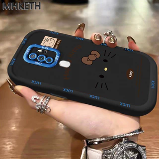 MHKETH เคสสำหรับ OPPO A5 2020 A9 2020 เคสมือถือลายแมวน่ารักและเป็นที่นิยม