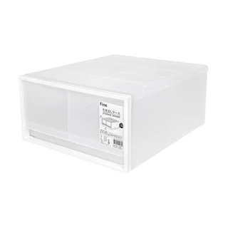 STACKO กล่องลิ้นชัก 2 ช่อง CK-92 50x40x21.2 ซม. สีขาว จัดส่งโดย HomePro