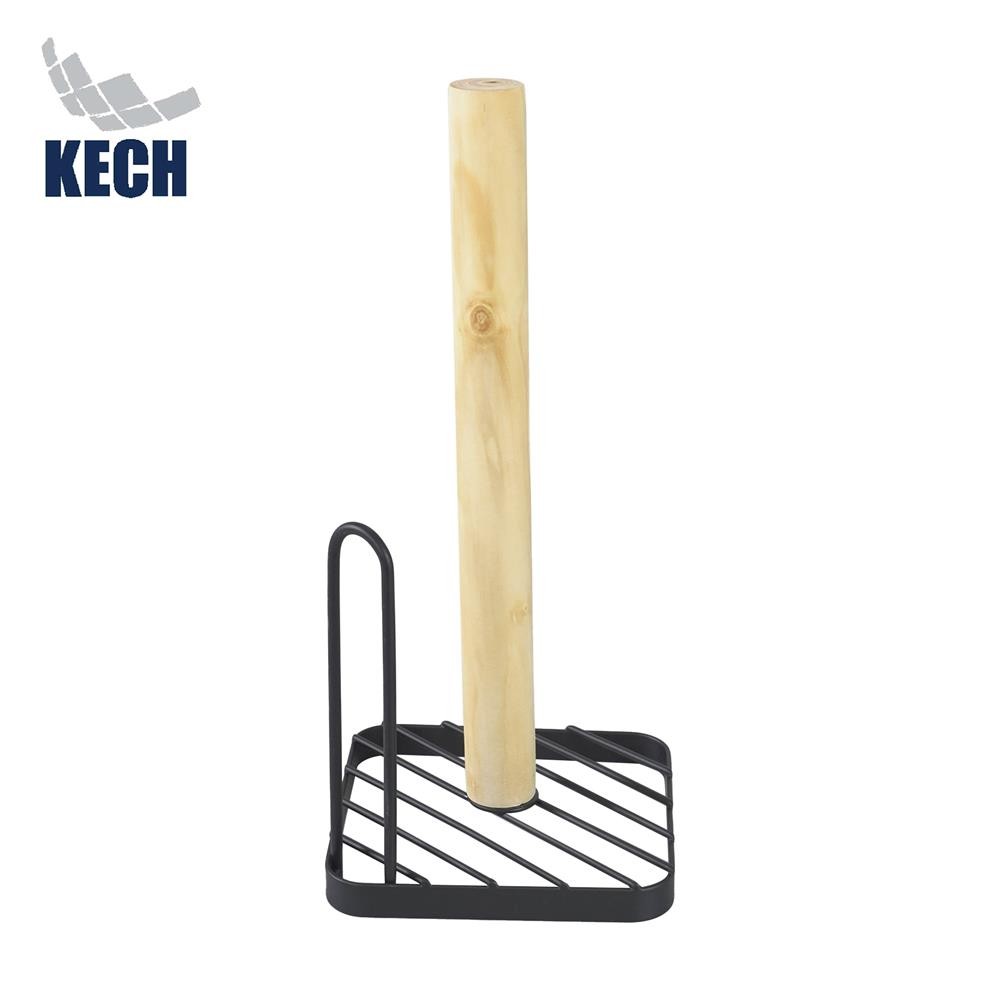 HomePro ที่ใส่ทิชชูม้วน  T-CHART สีดำ แบรนด์ KECH