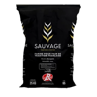 Moulins Bourgeois T65 LA SAUVAGE 25 Kg.