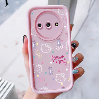 เคสสำหรับ Xiaomi Redmi A3 A3X POCO C61 เคสโทรศัพท์แมวซิลิโคนกันกระแทก