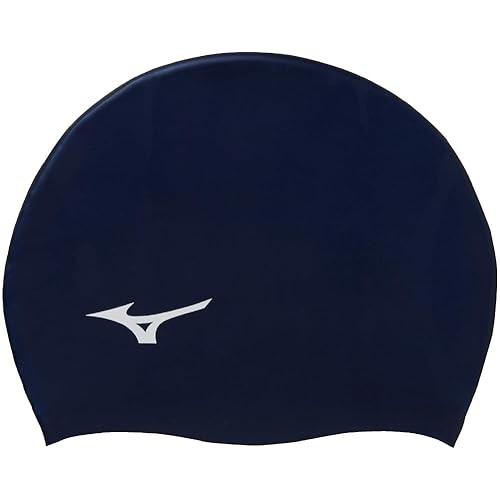 Mizuno Swim Swim Swim Swim Swimming Fitness Cap Silicone Unisex N2Jwb050 11: N. สีกรมท่า Size: F
