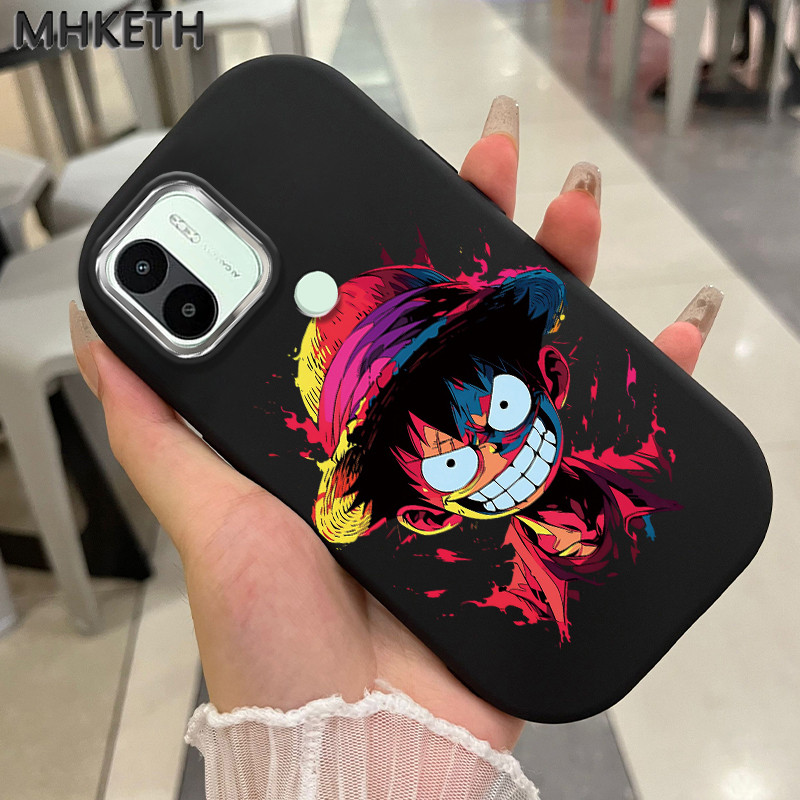 MHKETH เคสสำหรับ Xiaomi Redmi A1+ A2+ A1 Plus A2 Plus เคสโทรศัพท์ซิลิโคนกันกระแทกลายการ์ตูนอะนิเมะ