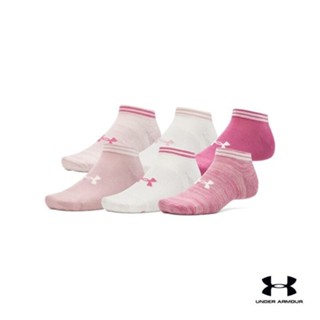Under Armour ถุงเท้าข้อต่ำแพ็ก 6 คู่ยูนิเซ็กส์ UA Essential