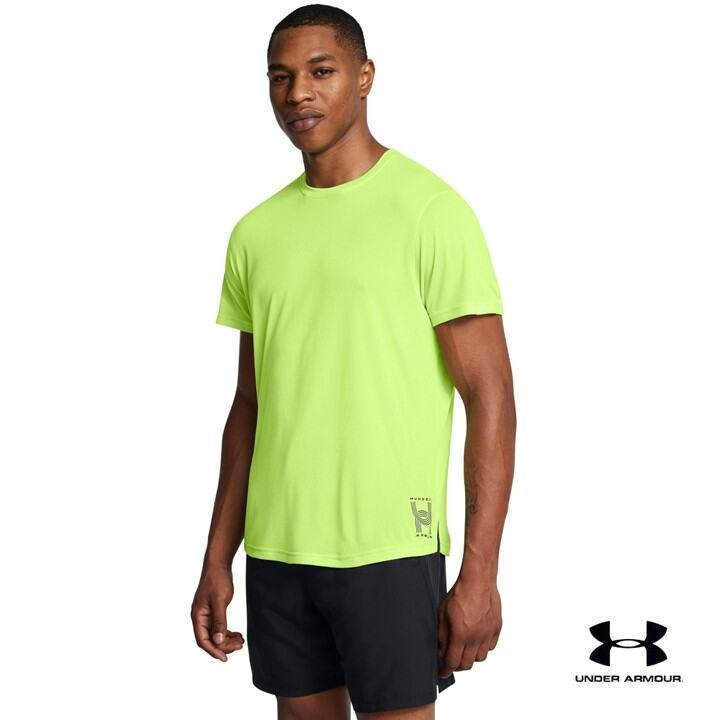 Under Armour เสื้อยืด UA Run Anywhere ผู้ชาย